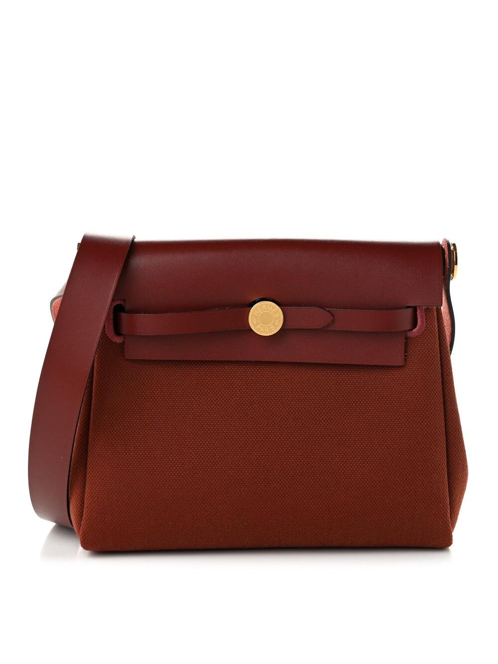 Hermes Military Toile Vache Hunter #365822H31B